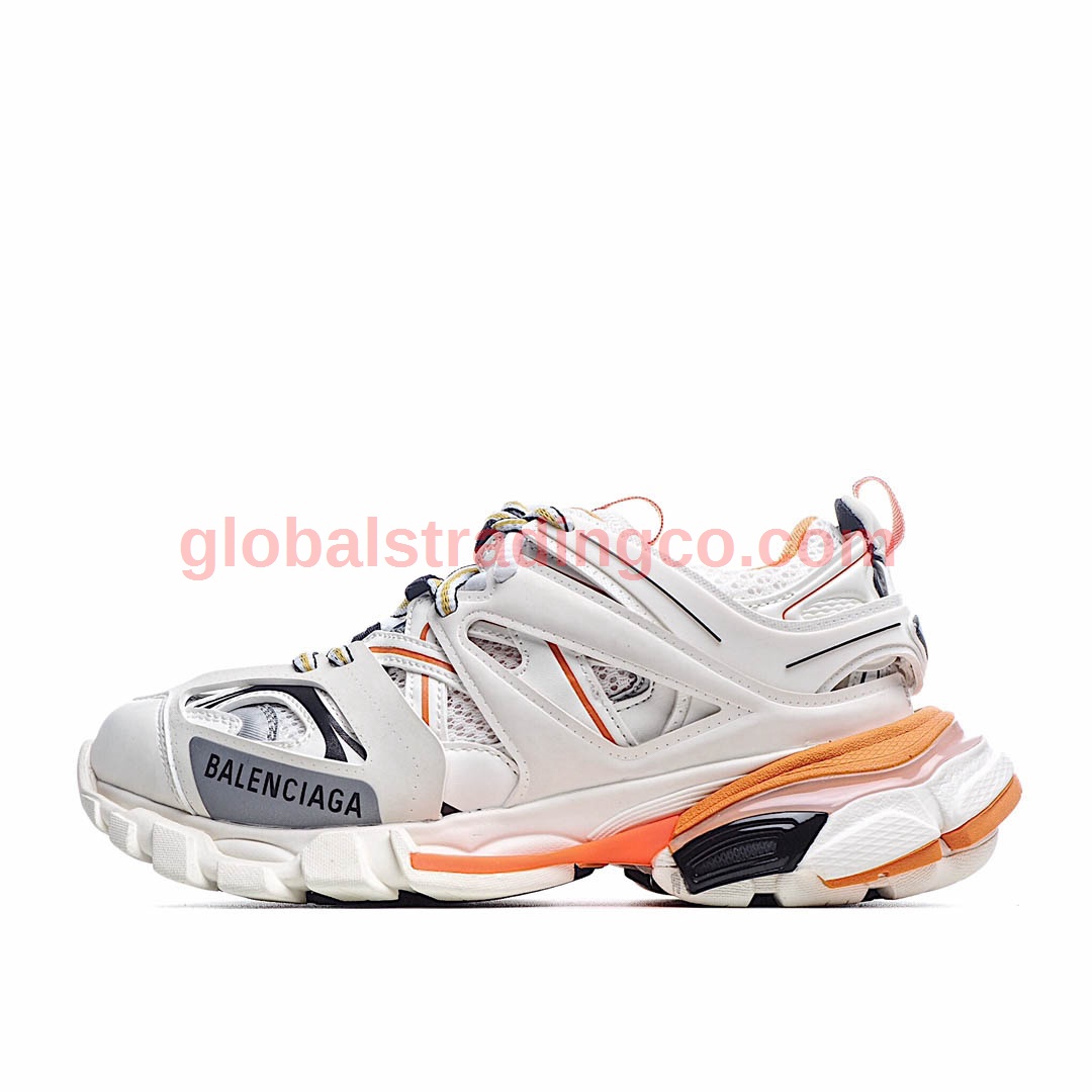 Balenciaga Sneaker Tess S.Gomma Maille White Orange